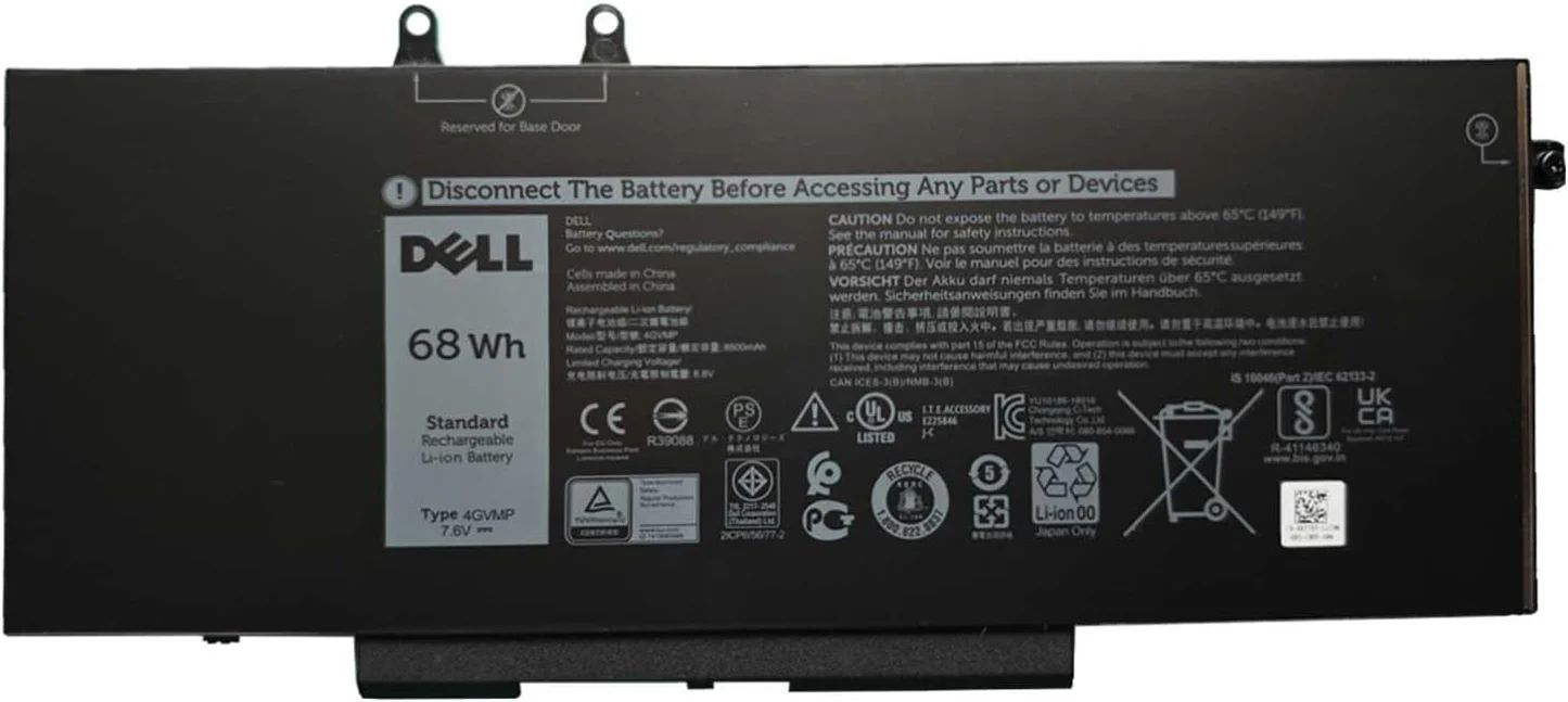 Dell Latitude 14 15 E5450 68 Wh Laptop Battery